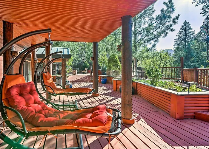 Luxe Natl Forest With Huge Deck *